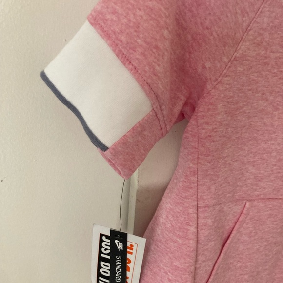 Nike Pink Kids Sweatshirt with Logo - Picture 2 of 6